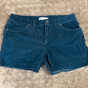 Carve Designs - blue shorts (size 6)